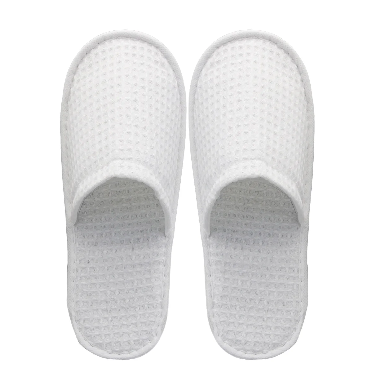 Wholesale 5 Star Luxury Indoor Room Guest Soft Eco-friendly Coral Fleece Portable Disposable Close Toe Hotel Slippers