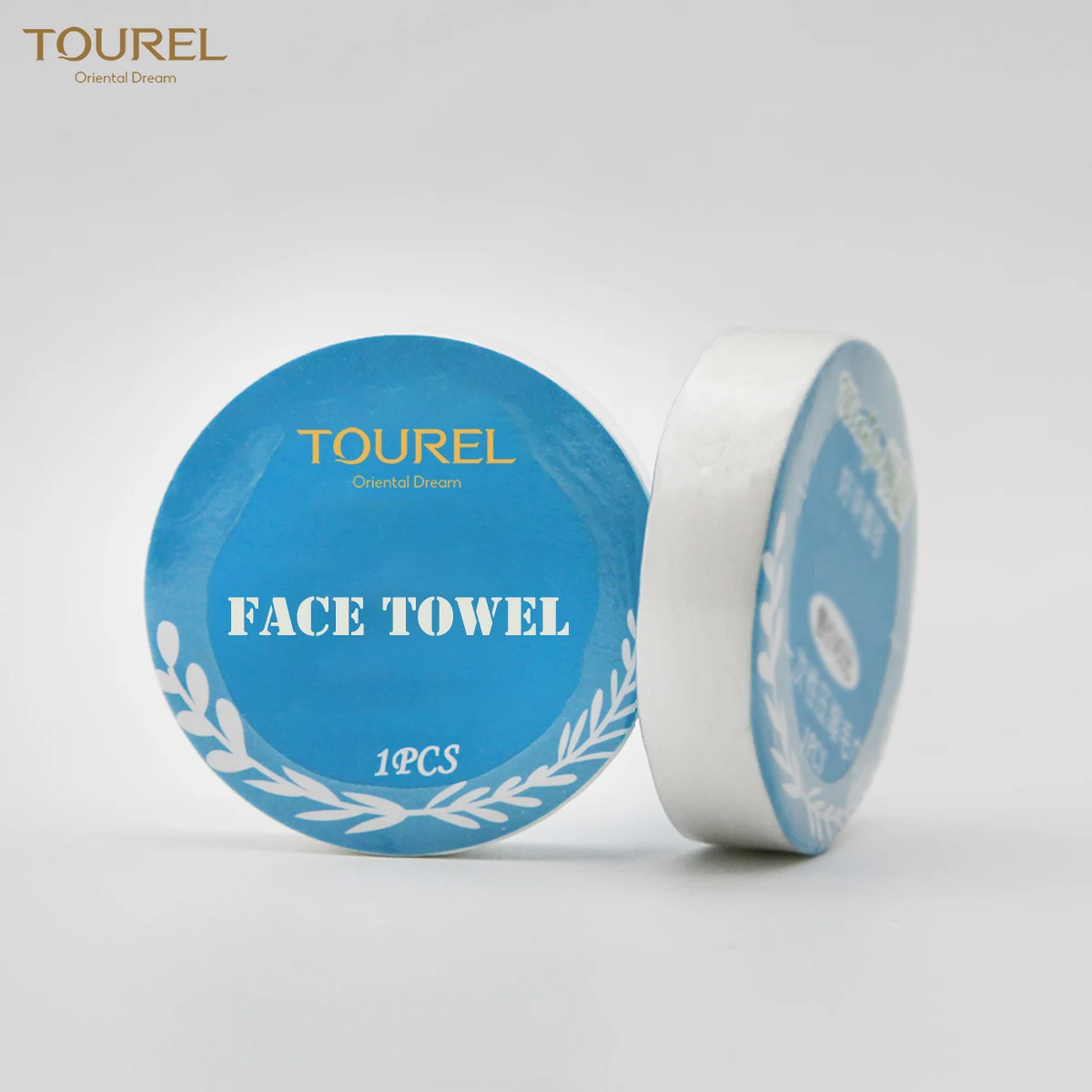 Customize Cotton Nonwoven Towel Face Oem High Quality Compressed Disposable Tablets For Hotels