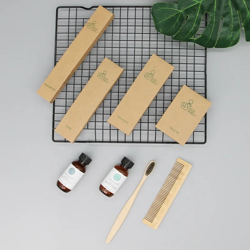 Luxury Bathroom Amenities Custom Hotel Amenities Disposable Portable Eco-friendly Recyclable