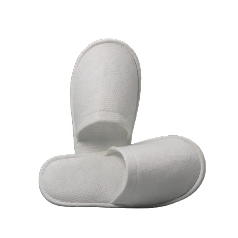 Wholesale Customized Velvet Coral Fleece Eco-friendly Soft Disposable Travel Size Hotel Spa Slippers