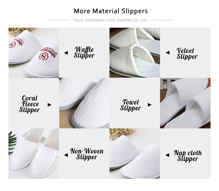 Eco-friendly Palm Fiber Disposable Hotel Slippers Comfort Spa Wedding Shoes For Adult And Kids 5 Star Restaurant Footwear