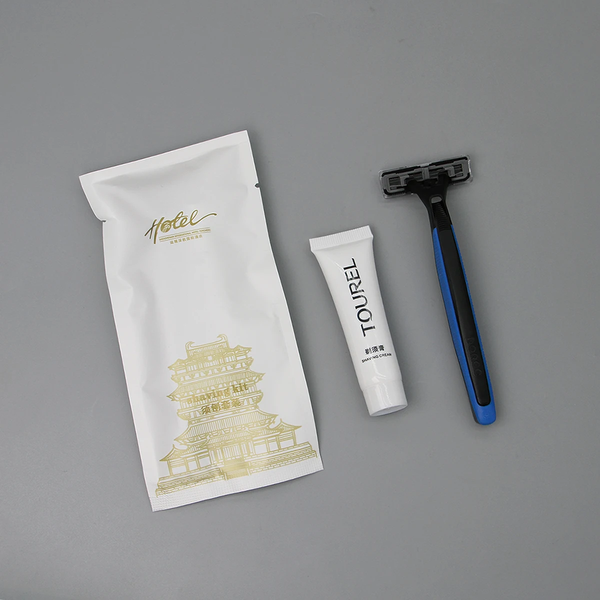 Factory Price One-stop Customized Logo 5 Star Luxury Pcr Disposable Hotel Cleaning Toiletries Amenities Set