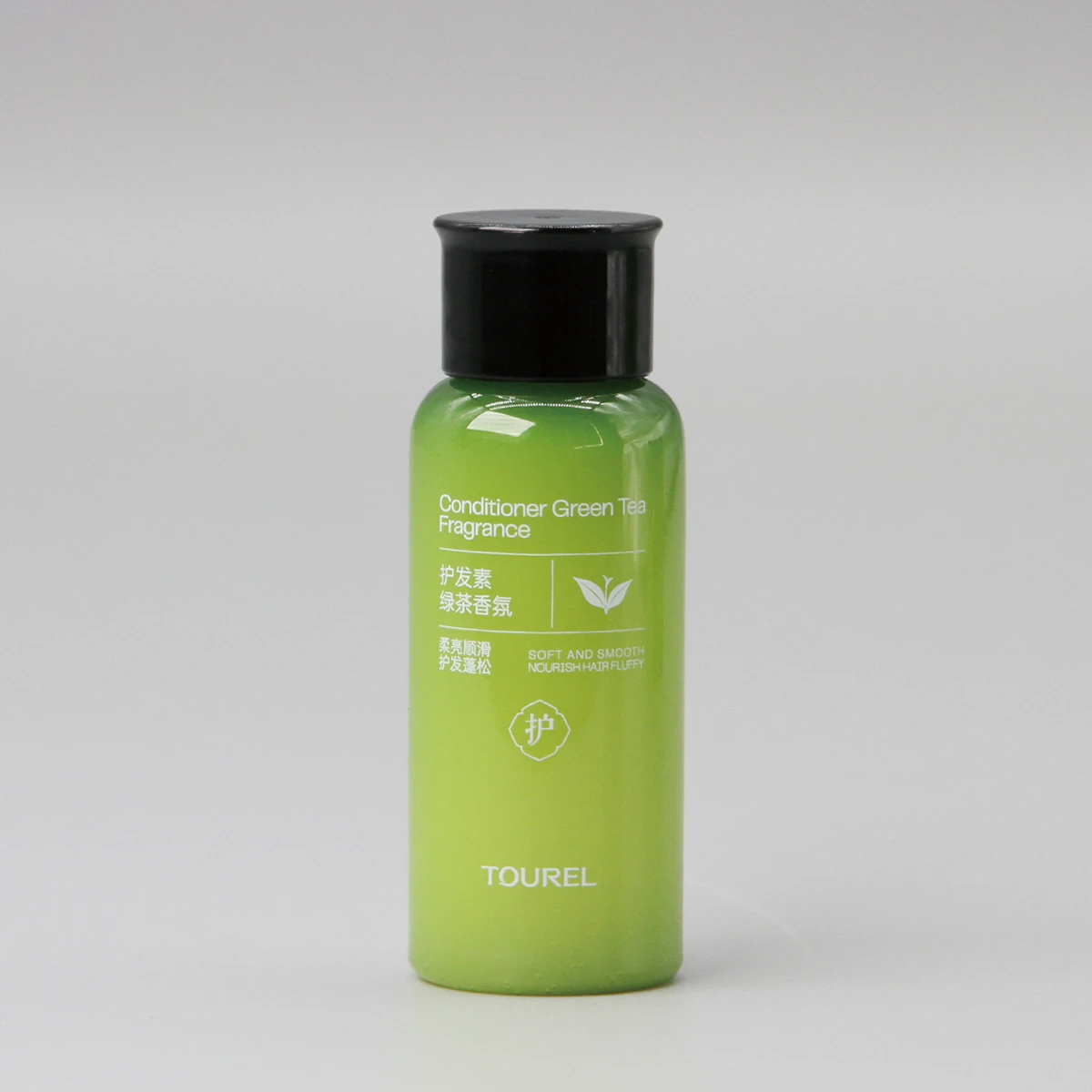 Kit de viaje pequeño para aerolínea, accesorios de baño, set con fragancia de té verde, amenities para hotel