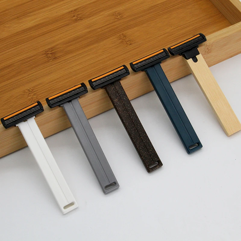 Care Men Disposable Safety Triple Blade Razor Disposable Blade Package Razor Shaving Blade With Logo