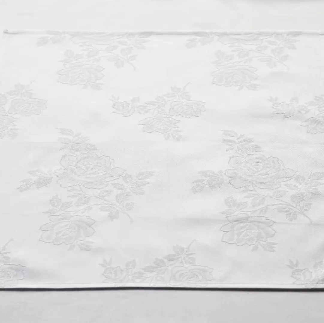 Soft Cotton Luxury Dinner Events Table Fabric Napkin 100% White Cotton Wedding Table Cloth Napkin For Restaurant Hotel Event