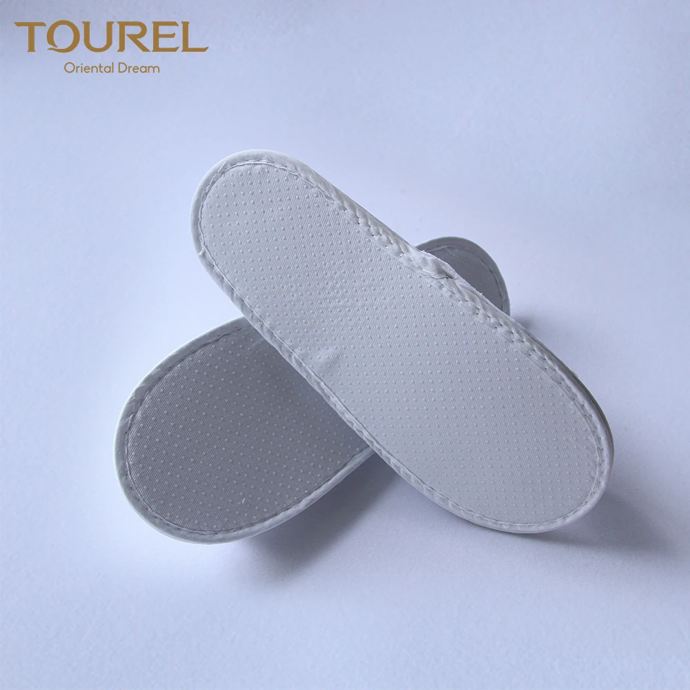 Zapatillas de hotel desechables de vellón de coral suave para niños unisex de alta calidad de Yangzhou, con color y logotipo personalizados