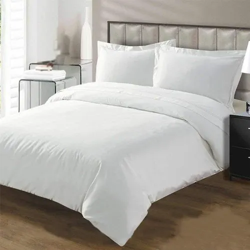 Circle Printed Bedding Set Luxury 60 Count Deep Pocket 4 Piece Bed Sheet Set Hotel Bedding 100% Cotton Duck Down Filling