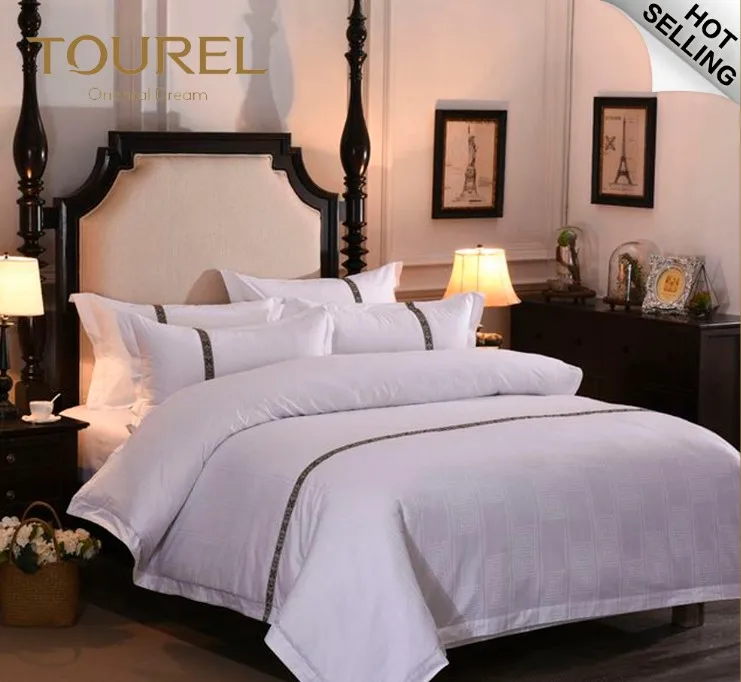 New Designs Fashion Quilt Cotton Hand Embroidery Fabric Painting Designs Hotel Bed Sheet 400 Thread