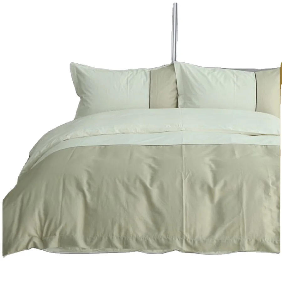 3-5 Star High Quality Hotel Bed Linen With Duvet Cover And Bed Sheet