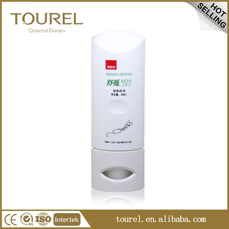 Роскошная пустая пластиковая бутылка-дозатор для жидкого мыла Tourel Brand для геля для душа в отель