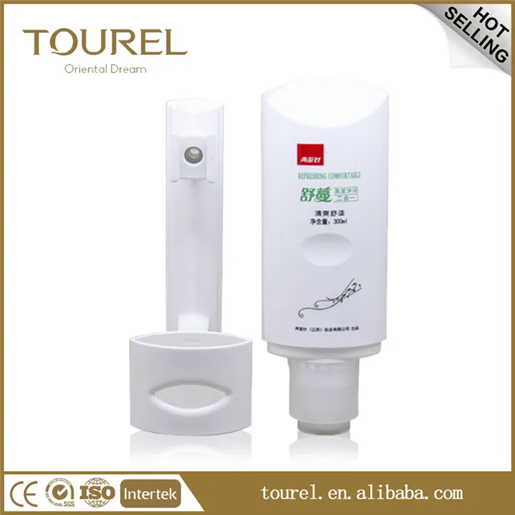 Роскошная пустая пластиковая бутылка-дозатор для жидкого мыла Tourel Brand для геля для душа в отель