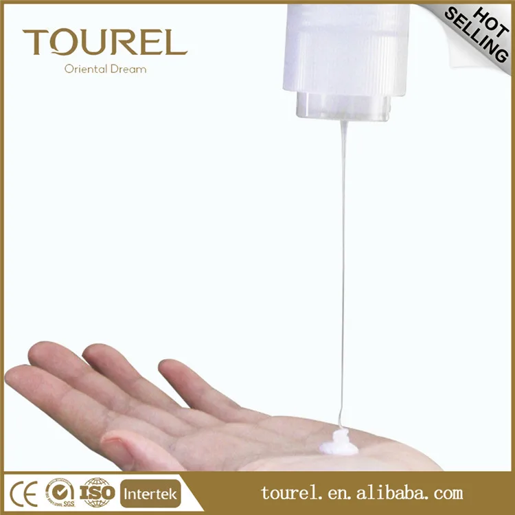 Роскошная пустая пластиковая бутылка-дозатор для жидкого мыла Tourel Brand для геля для душа в отель