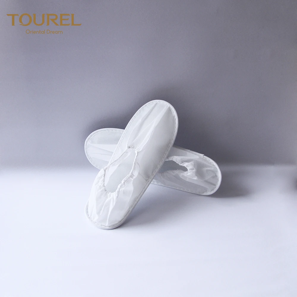 Free Sample Wholesale Disposable Hospital Non-woven Fabric Patient Hospital Slippers