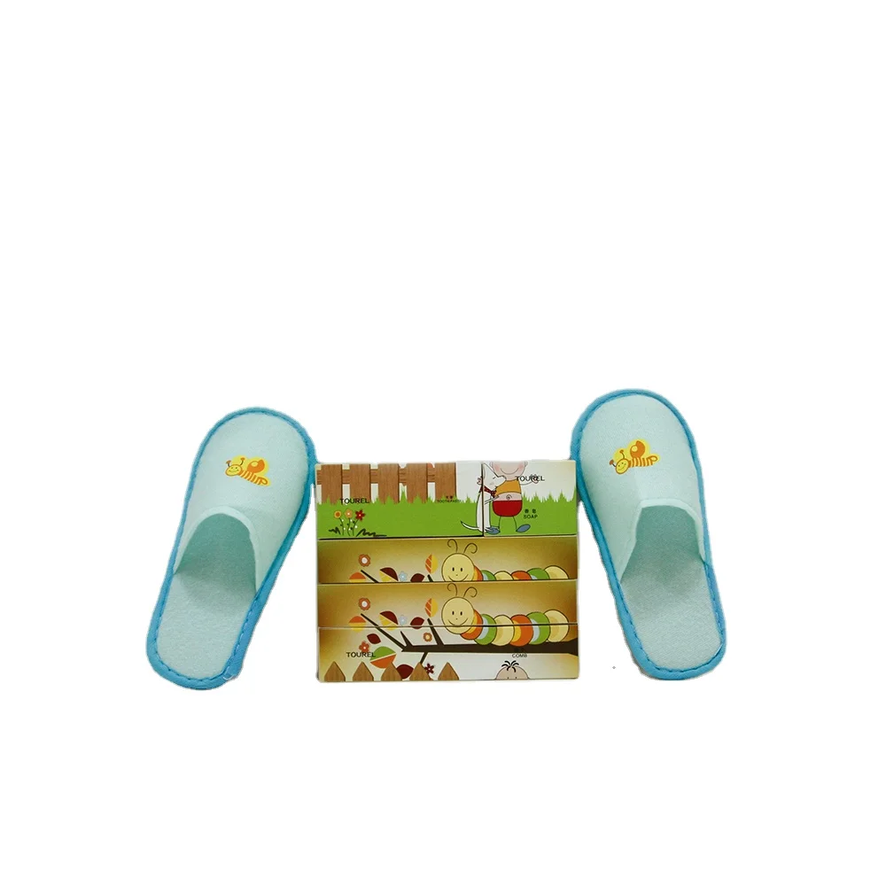 Personalized Hotel Disposable Hygiene Kit Toiletries Home Hotel Amenities Set For Kid Use