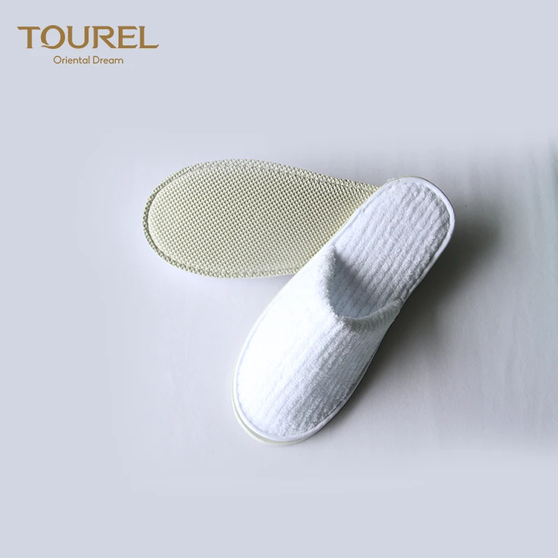 Luxury Custom Hotel Linen Terry Cloth Bath Robes Wholesale Cotton House Slippers For Women Sexy Indoor Slipper For Winter