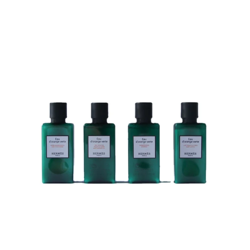 5 Star Wholesale Yangzhou Дешевые ванные принадлежности Шампунь Одноразовые роскошные бутылки Набор удобств для отеля