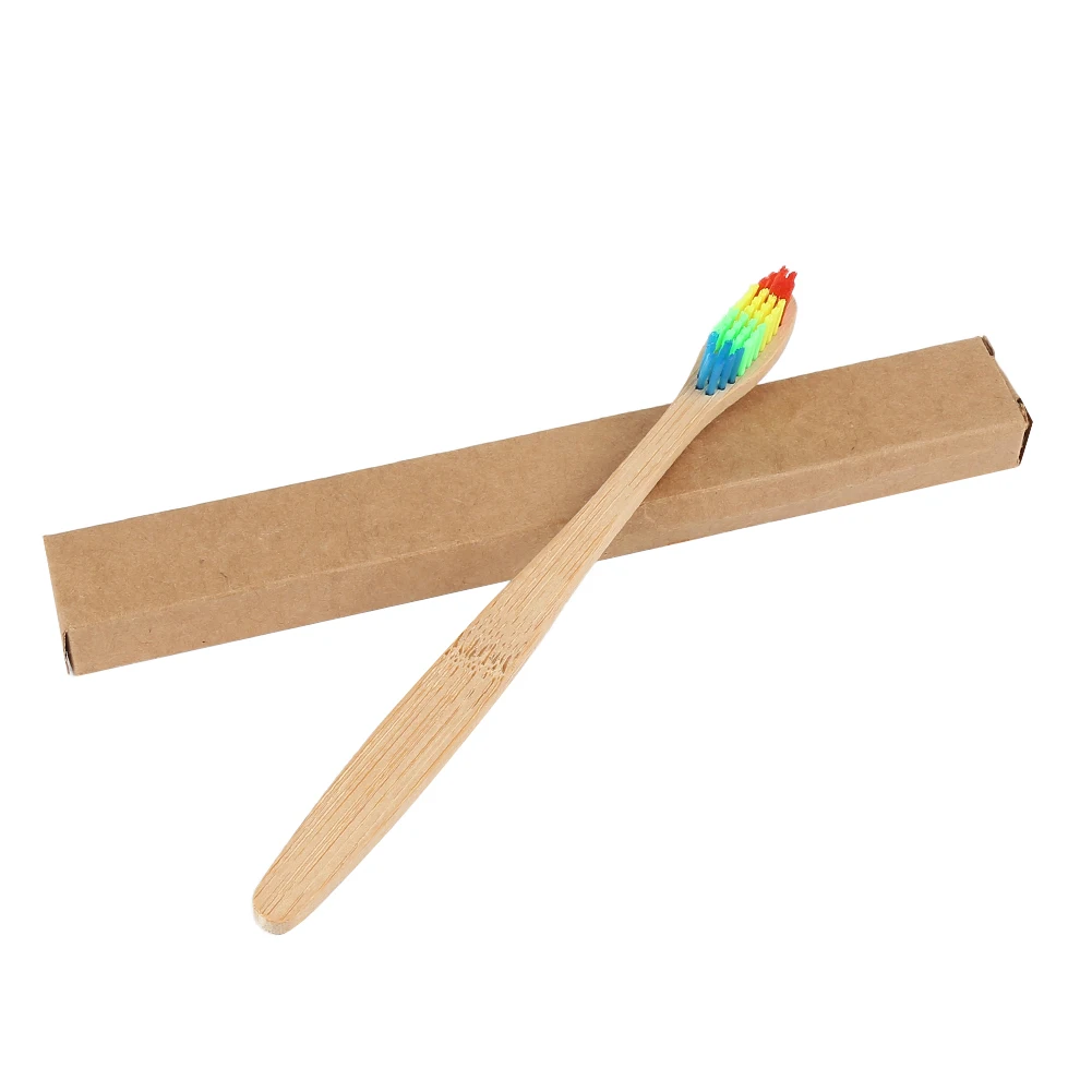 Low Cost Disposable Bath Toiletries Eco-friendly Bamboo Toothbrush Holder New Style 100% Eco-friendly Soft Chinese Raw Supplier