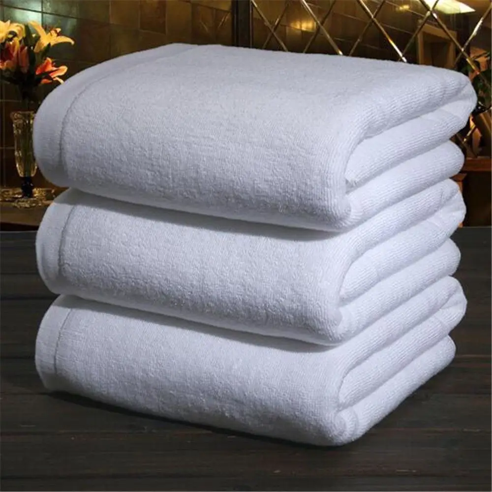 High Quality 100% Organic Egyptian Cotton White Striped Terry Cloth Face Towel Small Size Knitted Technique For Bathroom Use