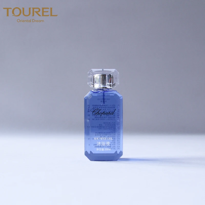 Luxury 5-star Eco-friendly Hotel Toiletries Set Biodegradable Disposable Shower Gel Shampoo Body Lotion Hair Conditioner Bottle